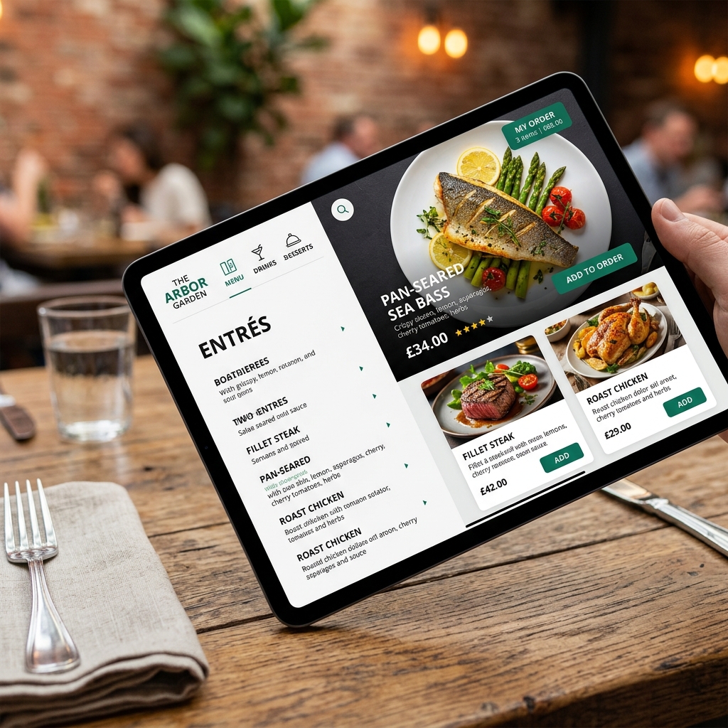 Digital Menu